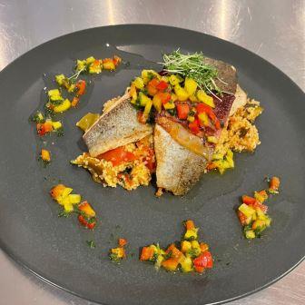 Forellen-Saltimbocca
